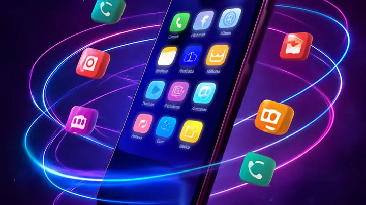 599JILI COM Sleek smartphone floating in space